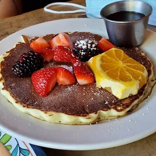 pancakes, food