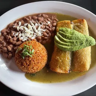 Green Chicken Enchiladas