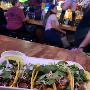 Baddies and tacos. Is there a better way to spend an evening?