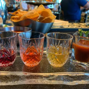 Tequila flight