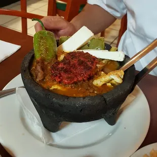 The best molcajetes in the AV!!! Delicioso!!
