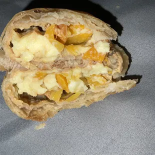 Peaches and Cream Empanada