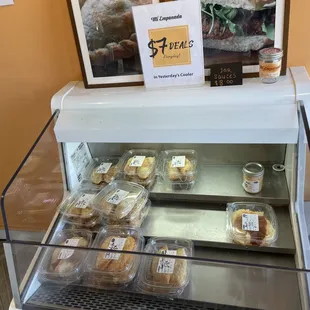 Day-old empanada case (2 for $7)