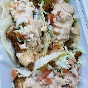 Fish Tacos ($2.50 each)