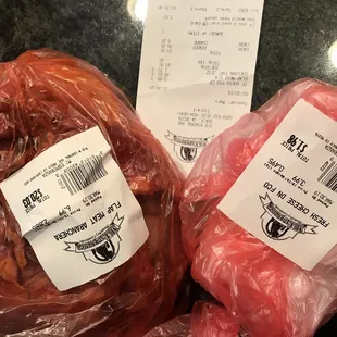 Meat and cheese for tacos