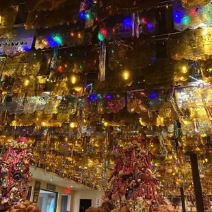 Look above and you&apos;re in a party! Christmas Trees capture your eyes with light and colors.