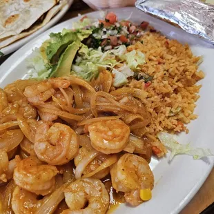 Camarones Al Mojo De Ajo