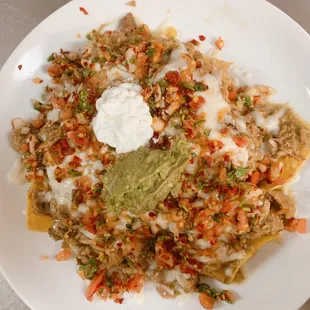 Chile Verde Nachos