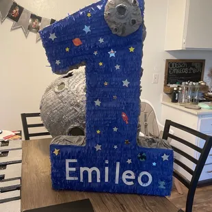 1st birthday personalized custom order piñata