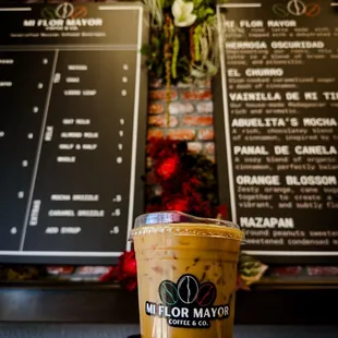 Mi Flor Mayor Latte