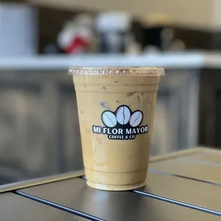 Pumpkin Iced Latte