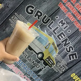 Horchata! PERFECT flavor!