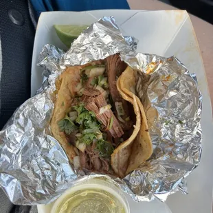 Taco barbacoa