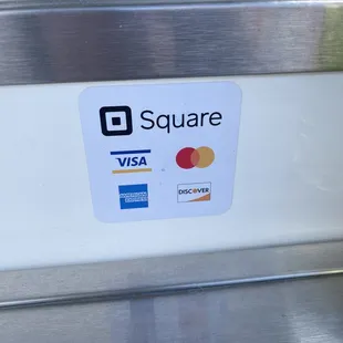 Accepts card and cash.