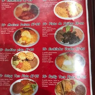 ramen and noodles, menu