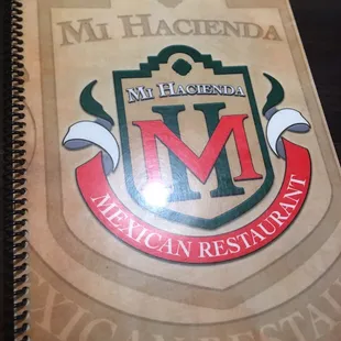 Menu cover