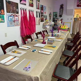 This party selected a crafting project!