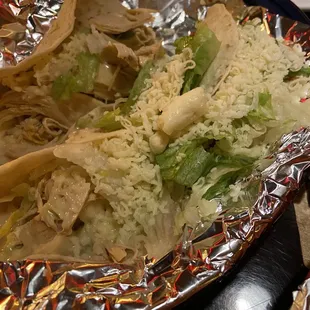 Chicken tacos