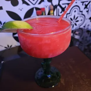 Frozen Watermelon Margherita (Medium)