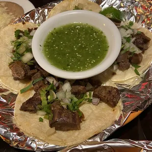 Lengua tacos