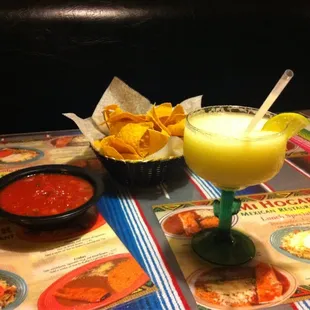 Strong margaritas!
