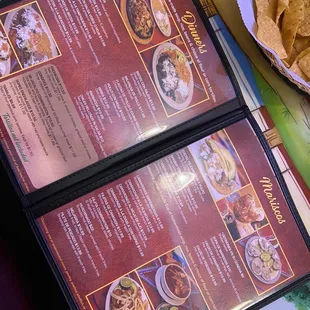 menu.