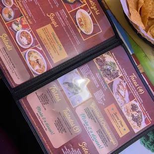 menu.