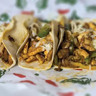 chicken tacos
