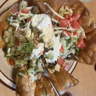 Taco salad, picture doesn&apos;t show the taste and quality.