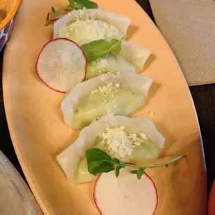 Edamame Dumplings