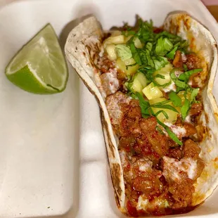 Spicy Korean Pork Tacos