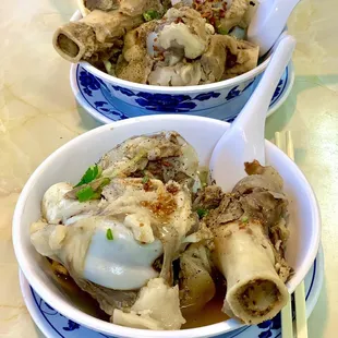 Pork bone soup.