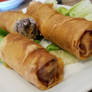 Shrimp and Pork Egg Rolls