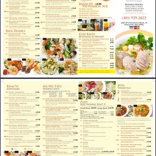 Carryout Menu updated May 2023