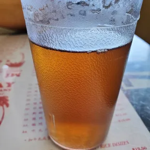 Complimentary hot tea