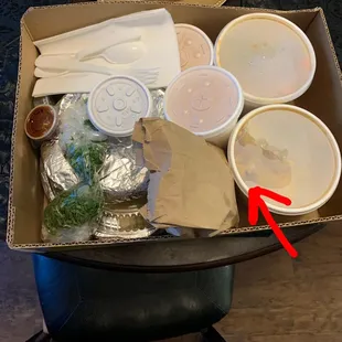 You can see the fly in there! Eww