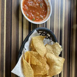 Warm Chips and Salsa