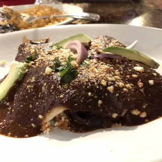 Enchiladas de Mole