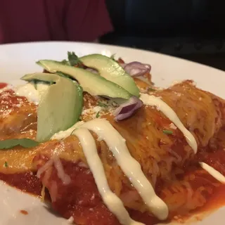 Enchiladas Rojas