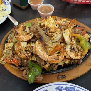 Parrillada #2 all this plus rice and beans for 22.99