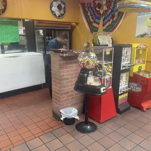 Front of store inside