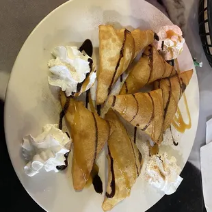 crepes, food