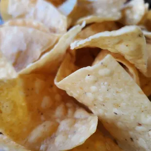 Thin crispy free chips