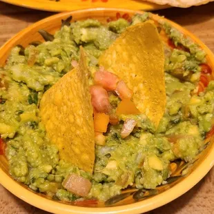 Large side of guacamole
