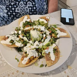 half order of nachos