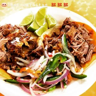 Tacos de carnitas...