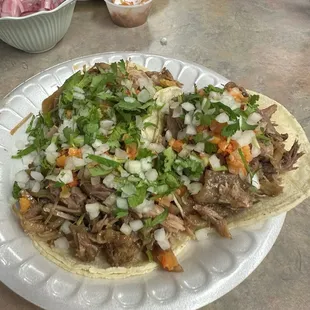 tree tacos de carnitas mix was the best tacos