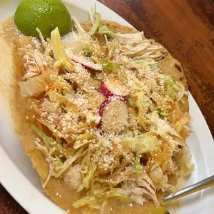 Tostada raspado