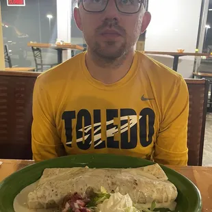 Burrito explosivo