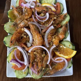 Camarones cucarachos  me encantaron  Si quieres una buena botana esos están súper.